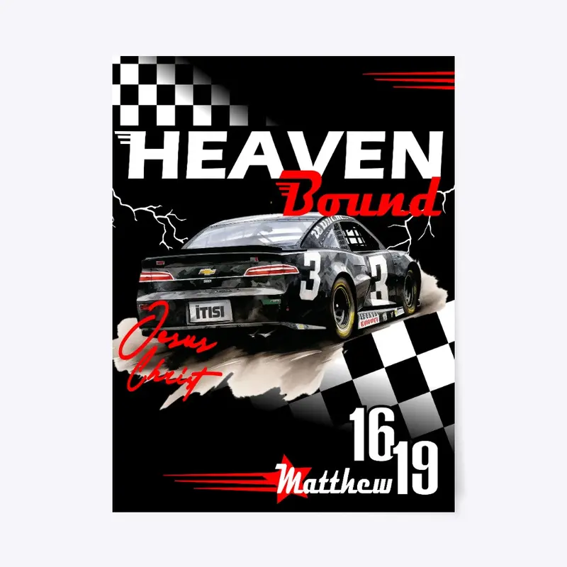 ITISI Heaven Bound Racecar Graphic